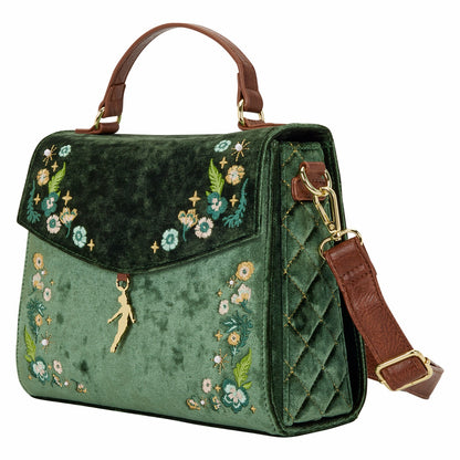 Loungefly Peter Pan Exclusive Quilted Texture Crossbody Bag