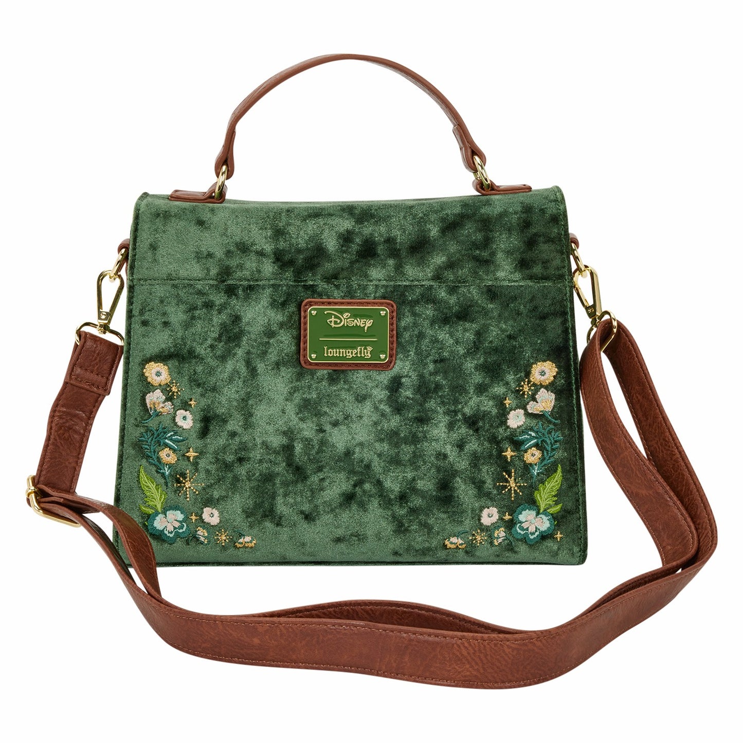 Loungefly Peter Pan Exclusive Quilted Texture Crossbody Bag