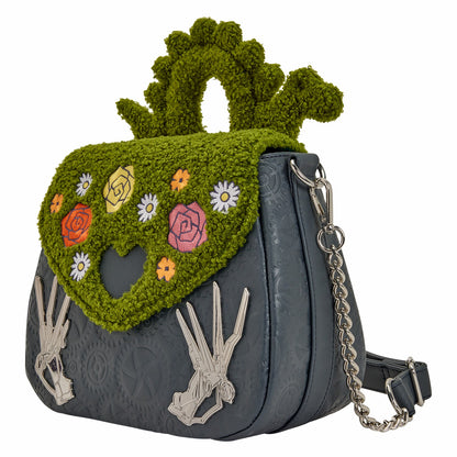 Loungefly Edward Scissorhands Sherpa Crossbody Bag
