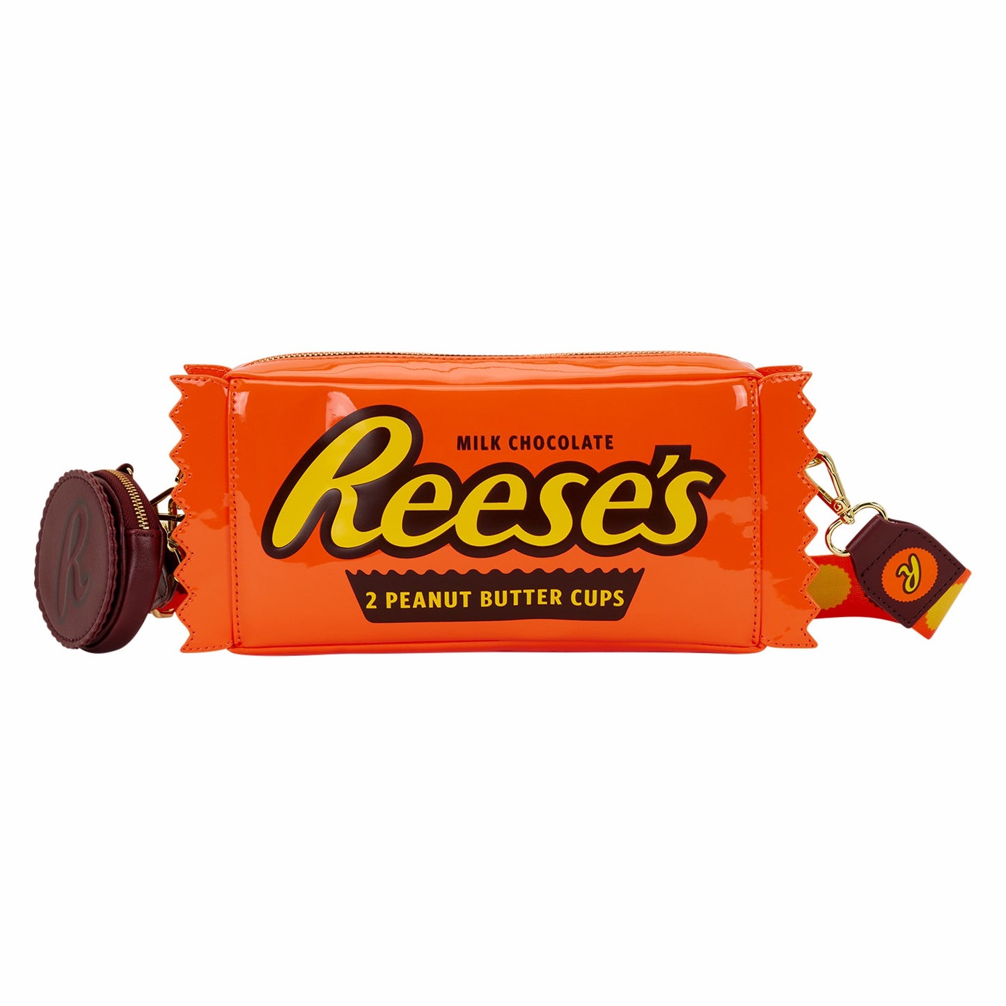 Loungefly Hershey's Reese's Peanut Butter Cups Crossbody Bag with Coin Bag
