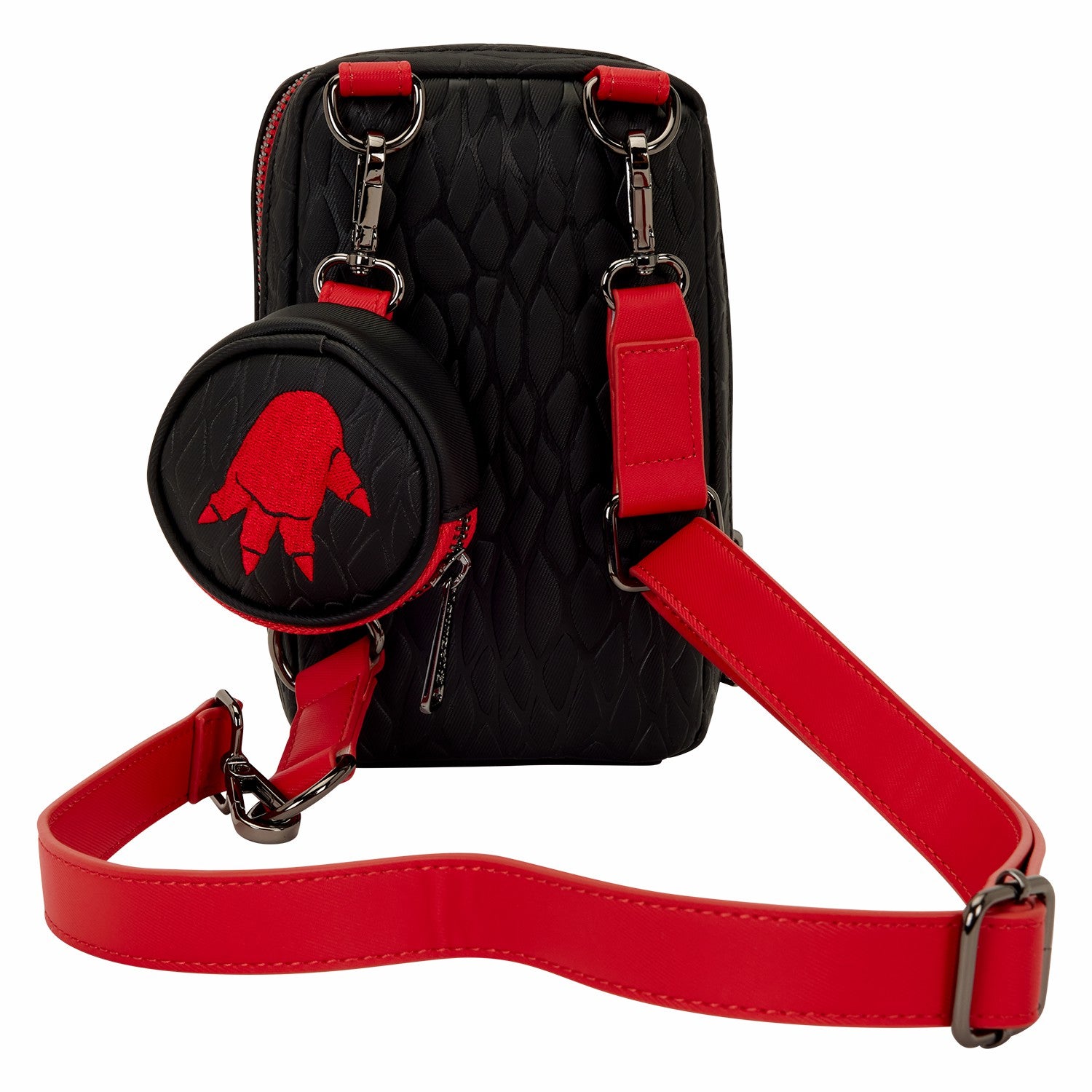 Loungefly Godzilla Cell Phone Crossbody Bag with Coin Bag