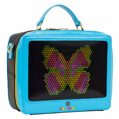Loungefly Lite-Brite Lenticular Glow Crossbody Bag with Coin Bag