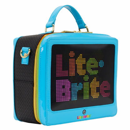 Loungefly Lite-Brite Lenticular Glow Crossbody Bag with Coin Bag