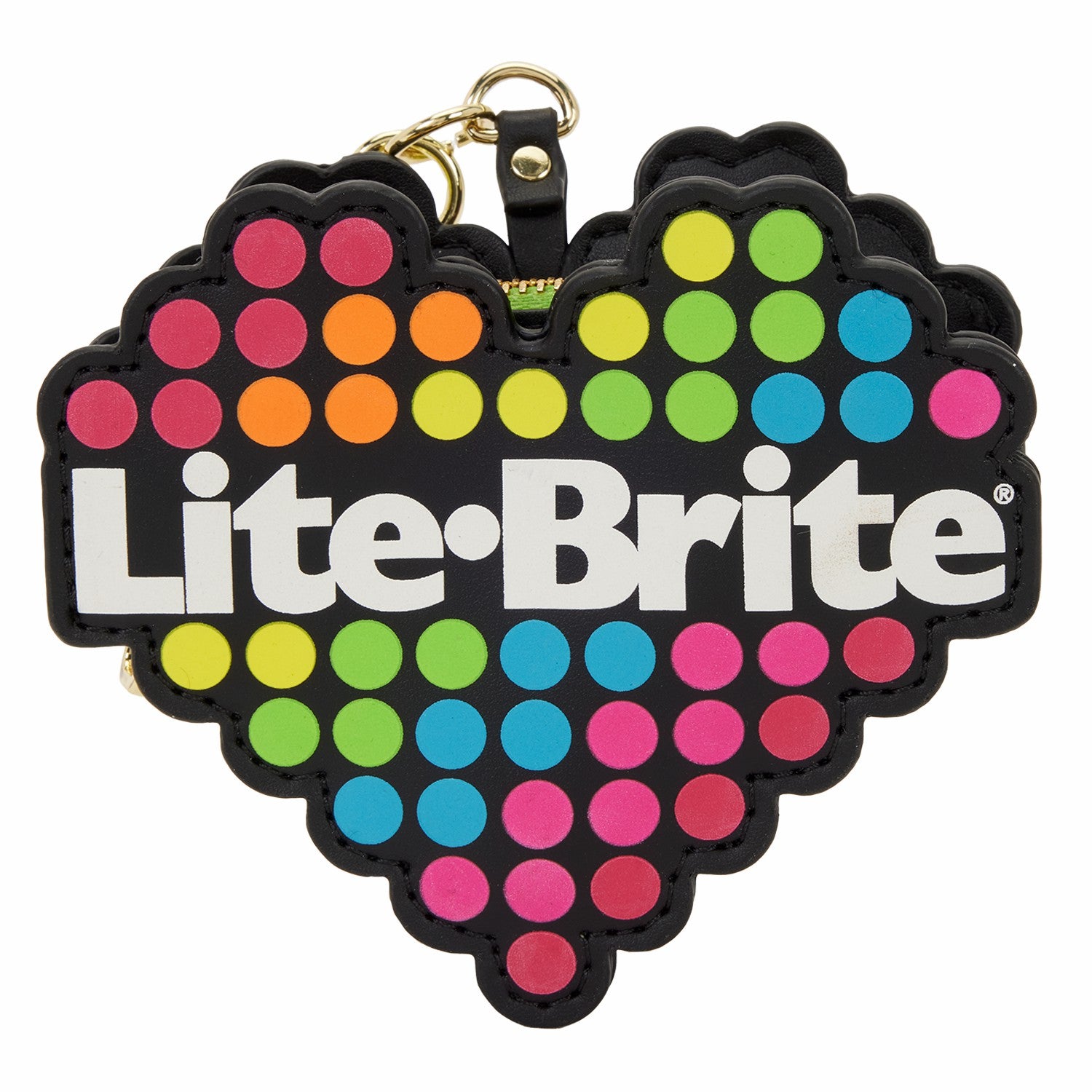 Loungefly Lite-Brite Lenticular Glow Crossbody Bag with Coin Bag