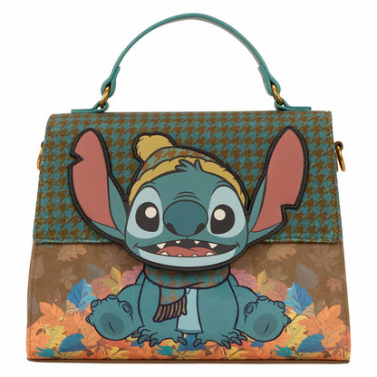 Loungefly Lilo & Stitch Exclusive Autumn Leaves Crossbody Bag