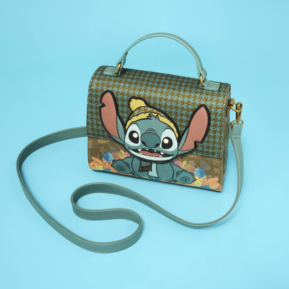 Loungefly Lilo & Stitch Exclusive Autumn Leaves Crossbody Bag