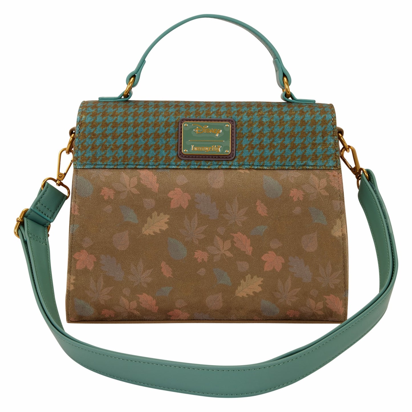 Loungefly Lilo & Stitch Exclusive Autumn Leaves Crossbody Bag