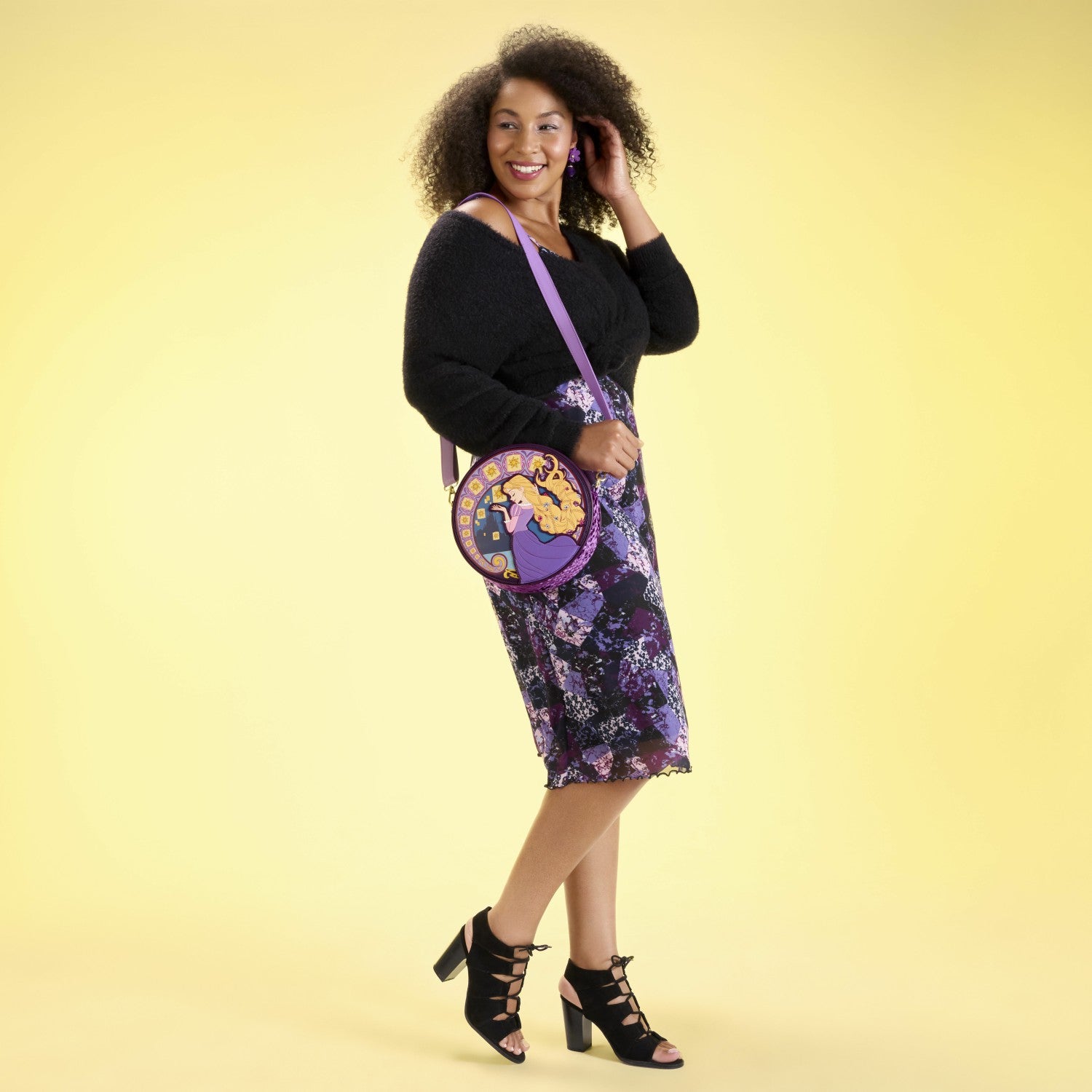 Loungefly Tangled Rapunzel Exclusive Lanterns Crossbody Bag