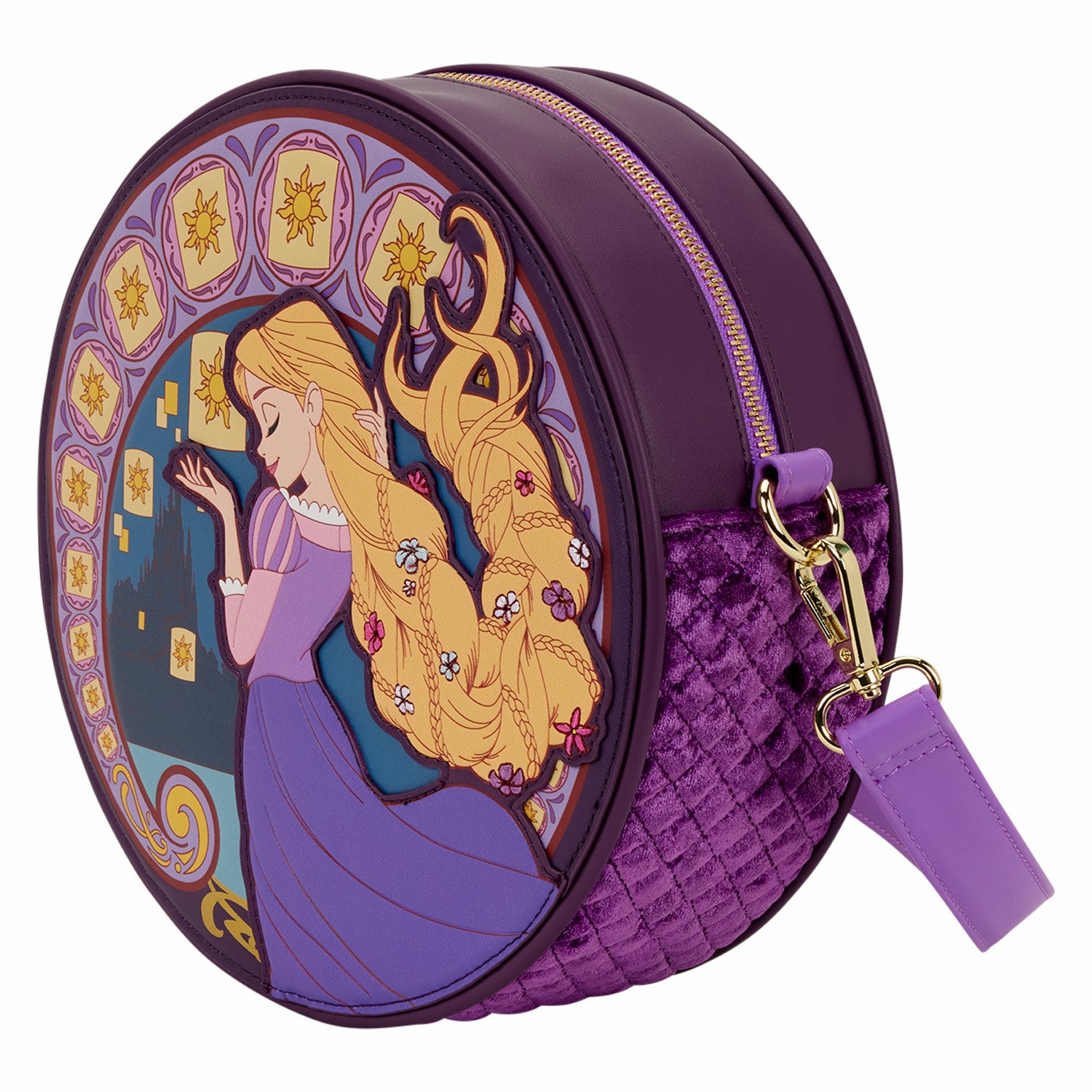 Loungefly Tangled Rapunzel Exclusive Lanterns Crossbody Bag