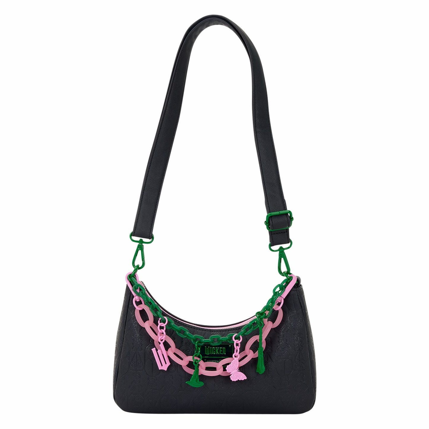 Loungefly Wicked: For Good Glinda & Elphaba Crossbody Bag with Charms