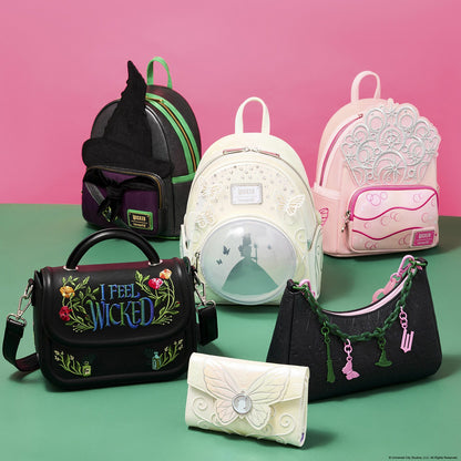 Loungefly Wicked: For Good Glinda & Elphaba Crossbody Bag with Charms