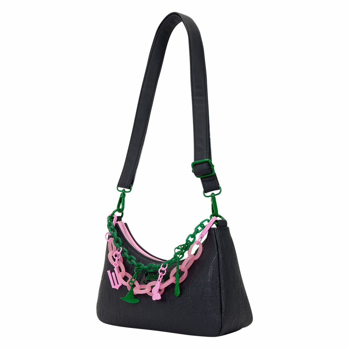 Loungefly Wicked: For Good Glinda & Elphaba Crossbody Bag with Charms