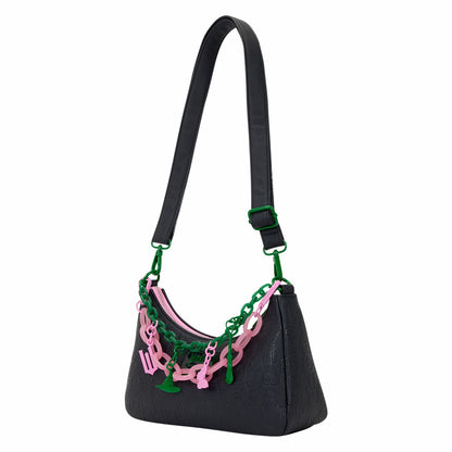 Loungefly Wicked: For Good Glinda & Elphaba Crossbody Bag with Charms