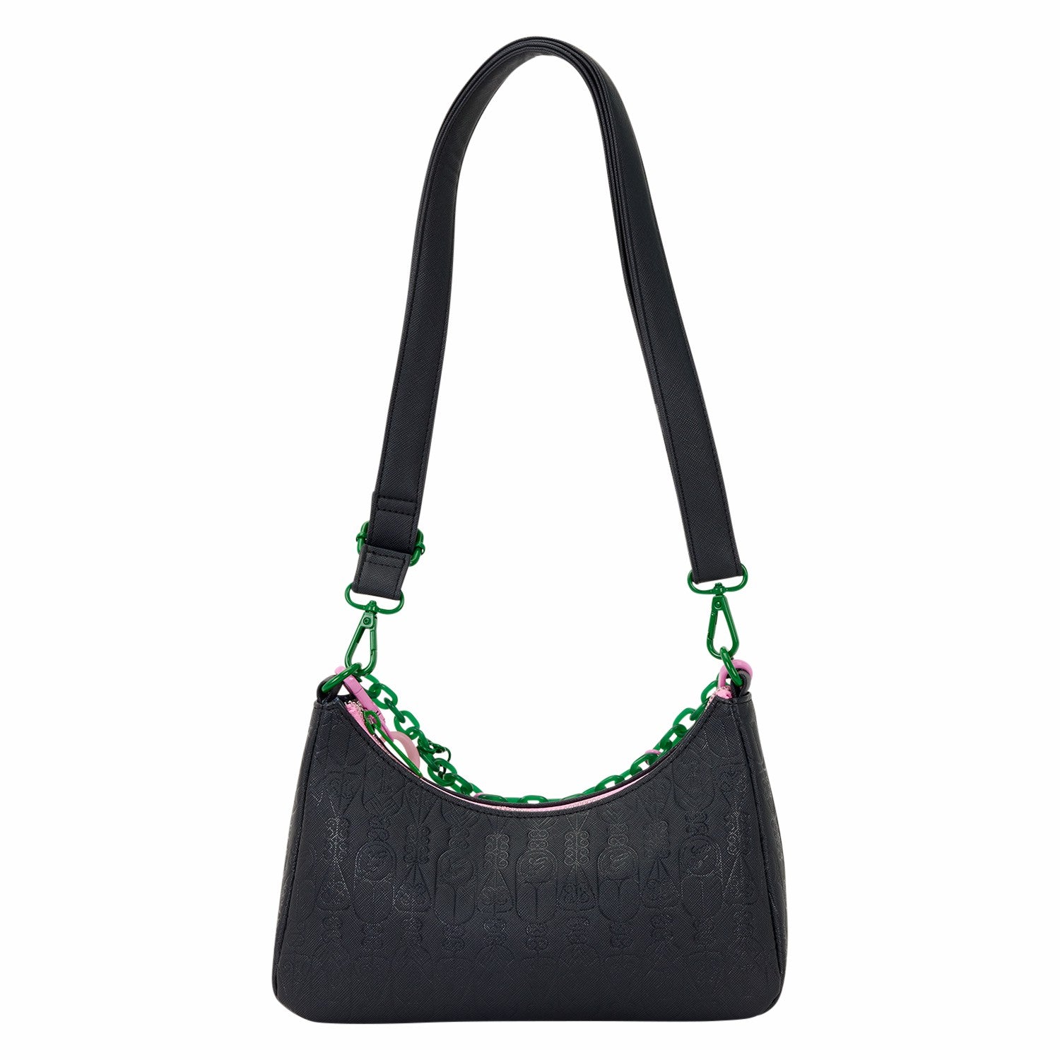 Loungefly Wicked: For Good Glinda & Elphaba Crossbody Bag with Charms