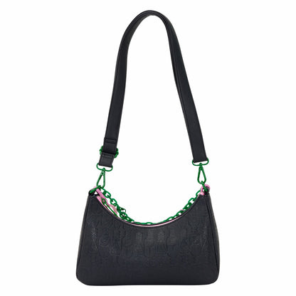 Loungefly Wicked: For Good Glinda & Elphaba Crossbody Bag with Charms