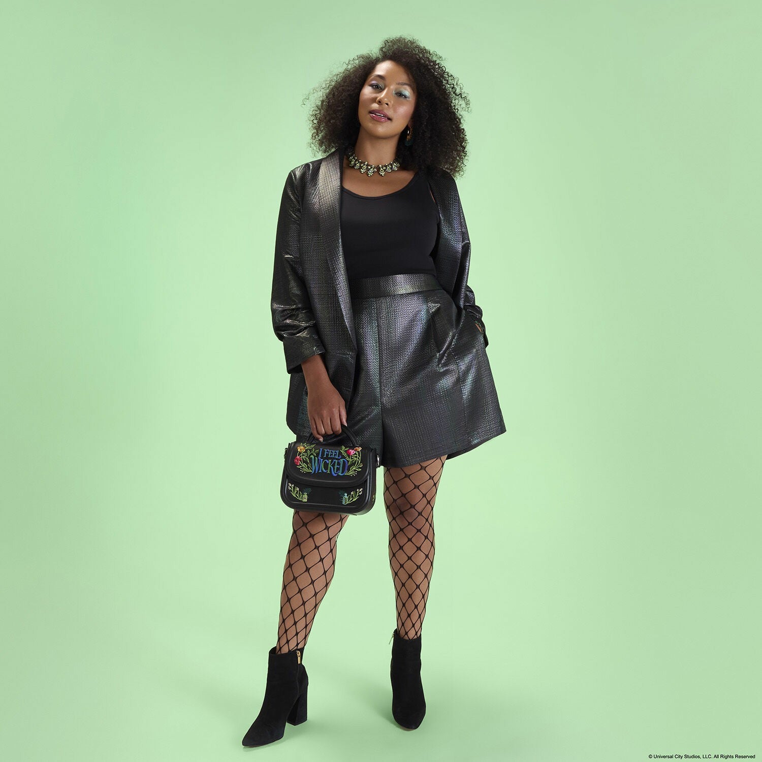 Loungefly Wicked: For Good I Feel Wicked Crossbody Bag