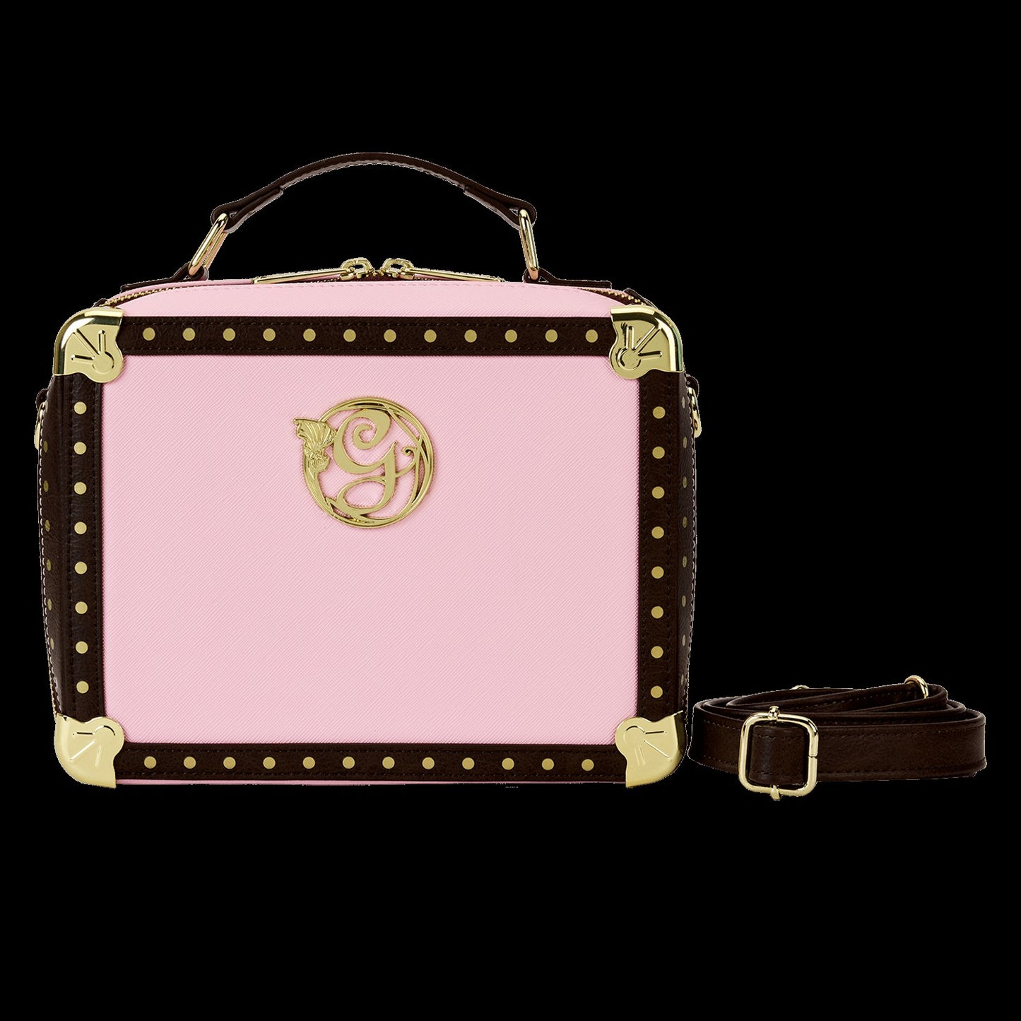 Loungefly Wicked Glinda's Luggage Trunk Crossbody Bag