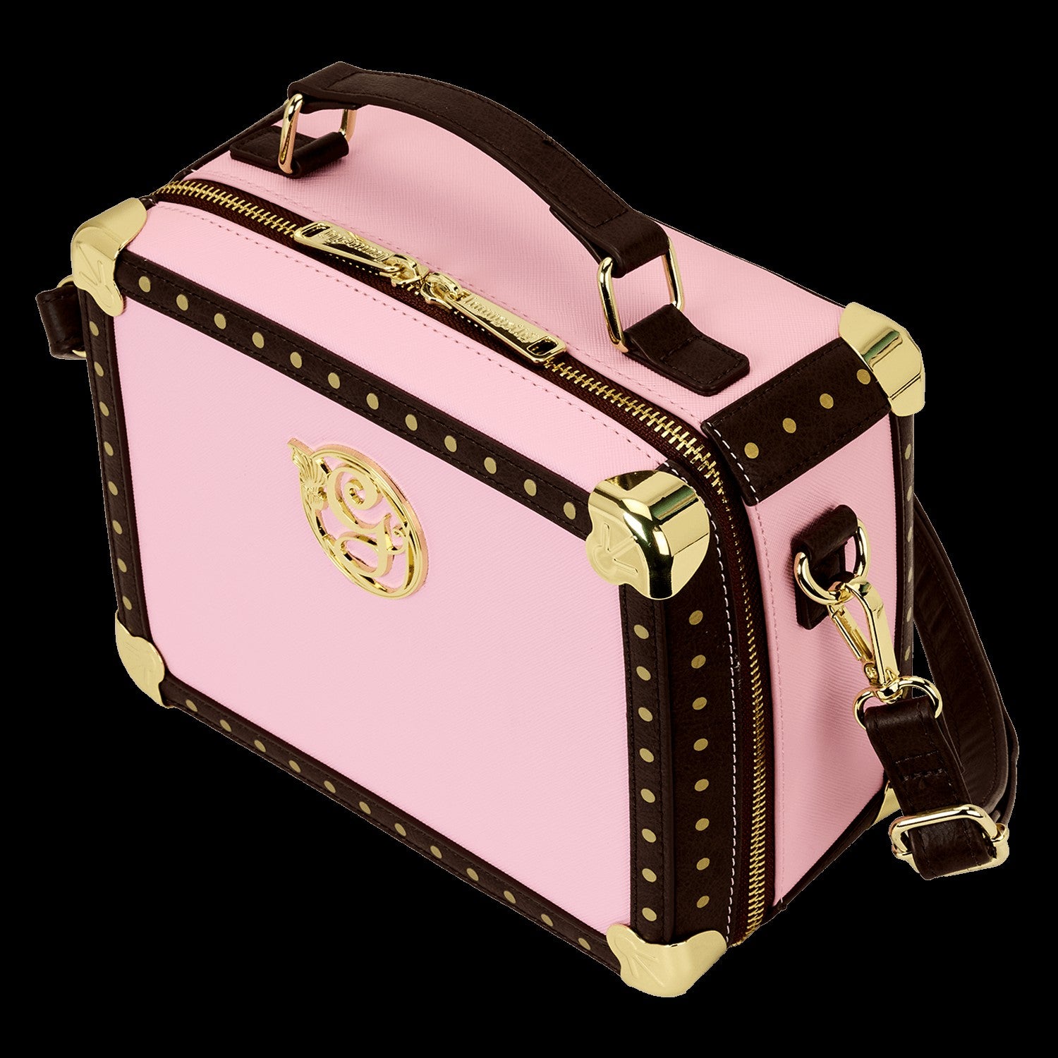 Loungefly Wicked Glinda's Luggage Trunk Crossbody Bag