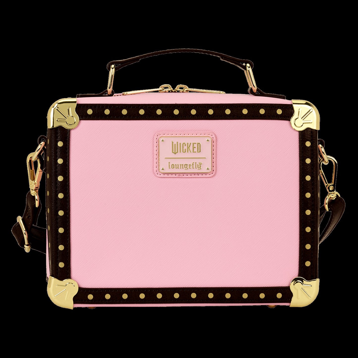 Loungefly Wicked Glinda's Luggage Trunk Crossbody Bag