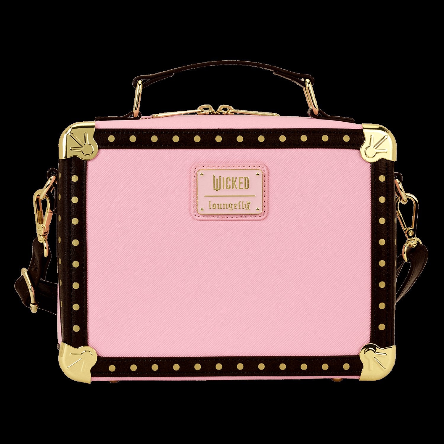 Loungefly Wicked Glinda's Luggage Trunk Crossbody Bag
