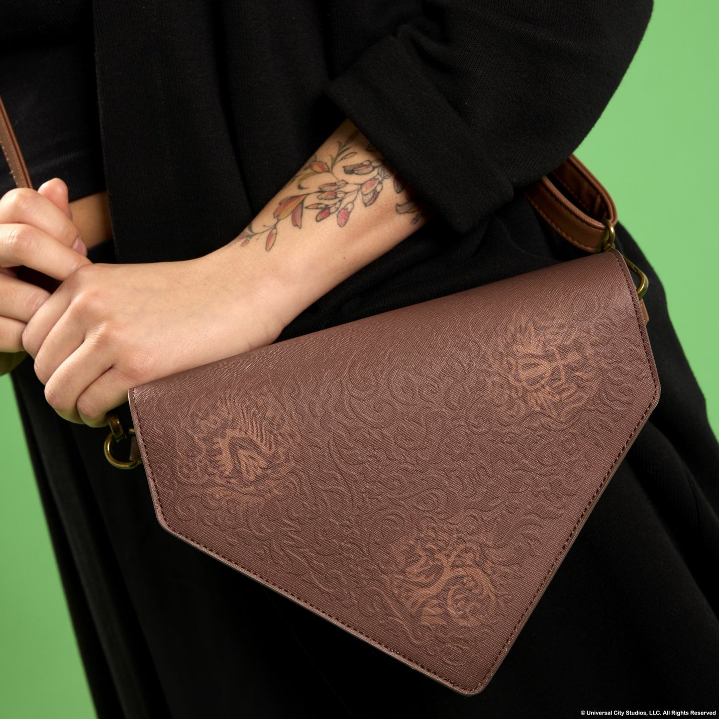 Loungefly Wicked Elphaba's Grimmerie Spell Book Crossbody Bag