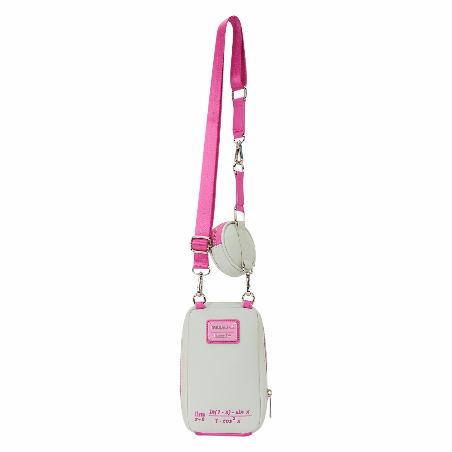 Loungefly Mean Girls Calculator Cell Phone Crossbody Bag with Coin Bag