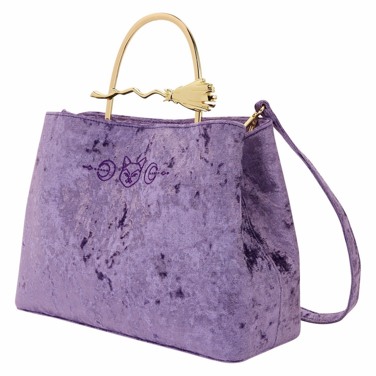 Loungefly Hocus Pocus Velvet Crossbody Bag