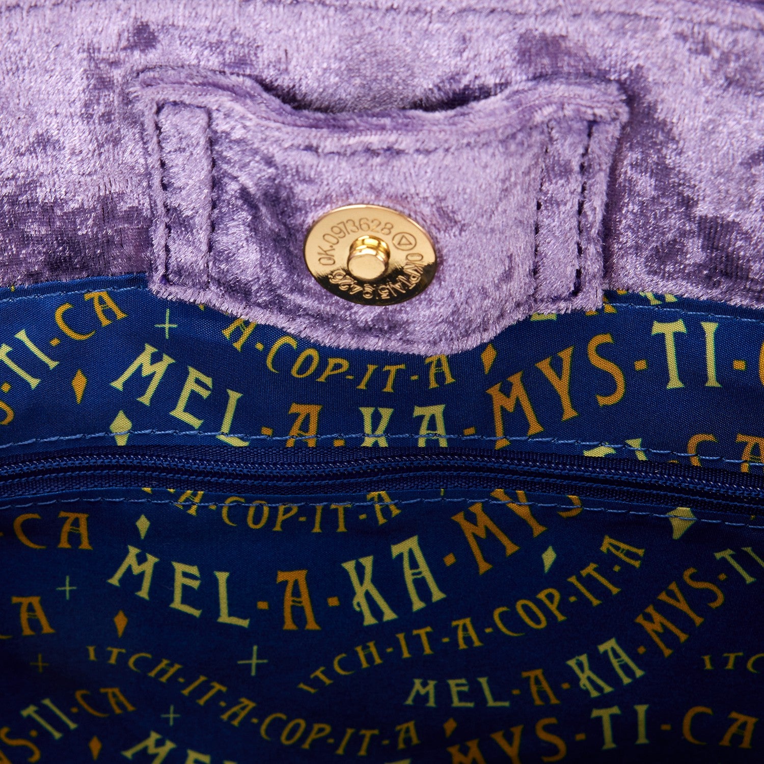 Loungefly Hocus Pocus Velvet Crossbody Bag