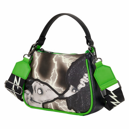 Loungefly Frankenweenie Sparky & Persephone Glow Crossbody Bag