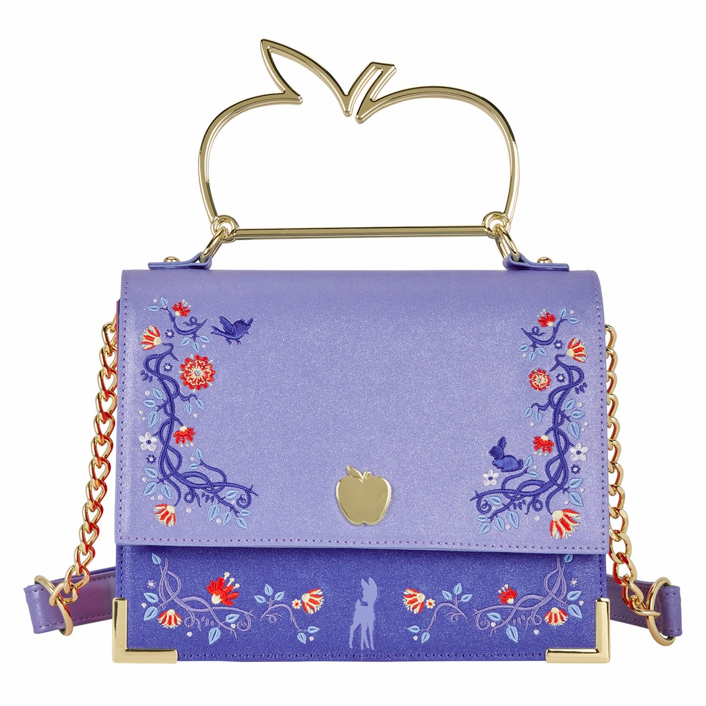 Loungefly Snow White Shimmer Crossbody Bag