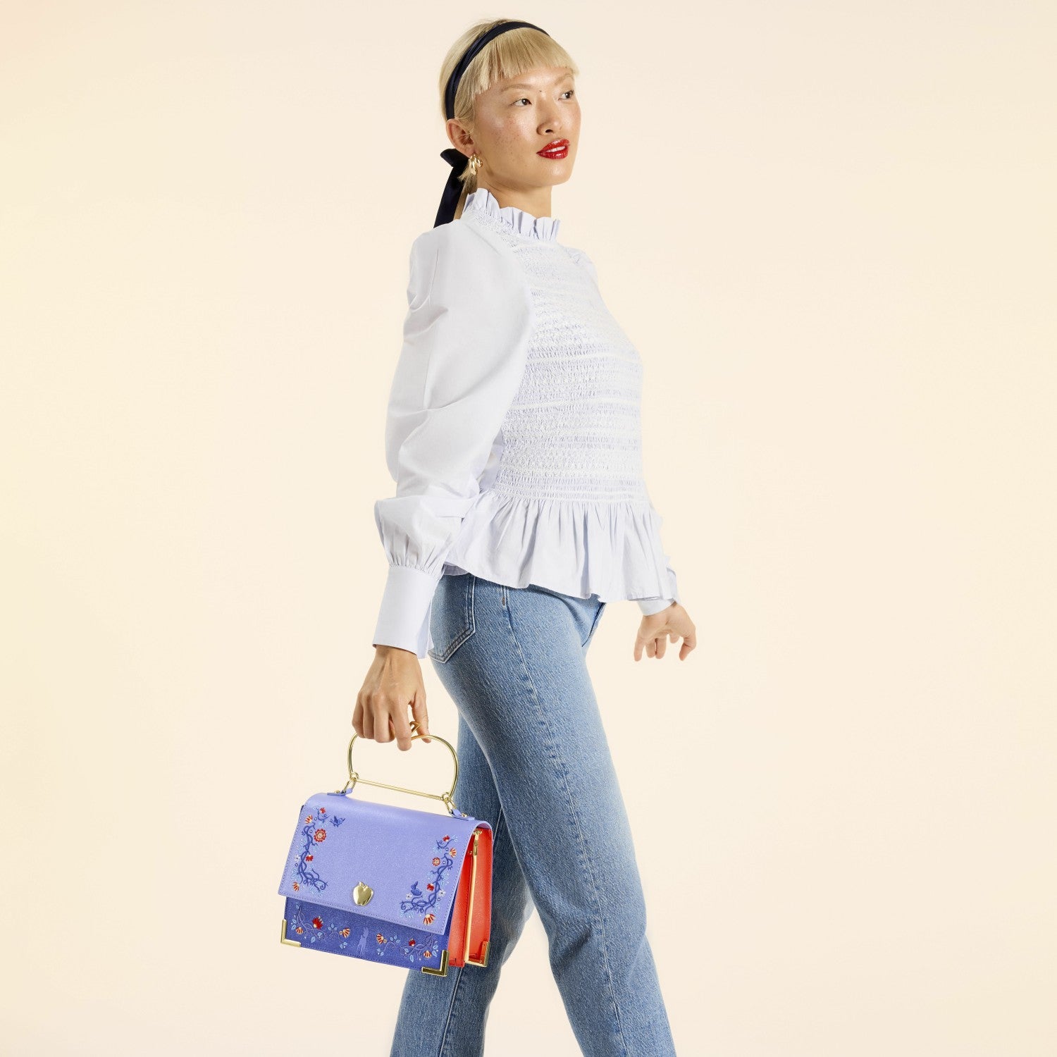 Loungefly Snow White Shimmer Crossbody Bag