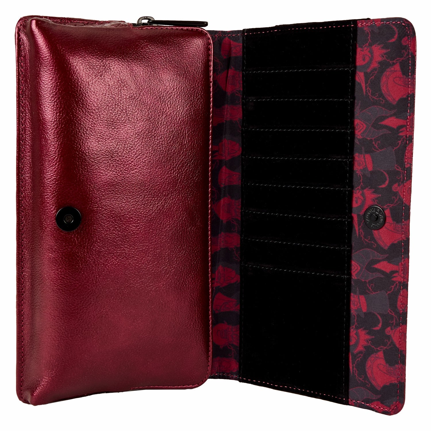 Loungefly Disney Villains Happily Never After Clutch Crossbody Bag