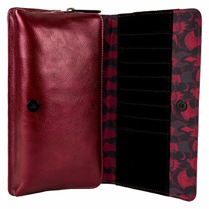 Loungefly Disney Villains Happily Never After Clutch Crossbody Bag