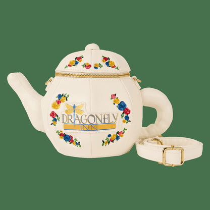 Loungefly Gilmore Girls Dragonfly Inn Figural Teapot Crossbody Bag