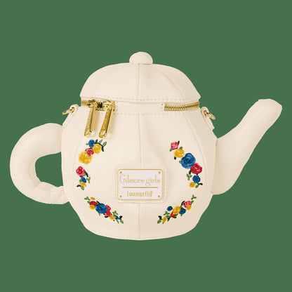 Loungefly Gilmore Girls Dragonfly Inn Figural Teapot Crossbody Bag