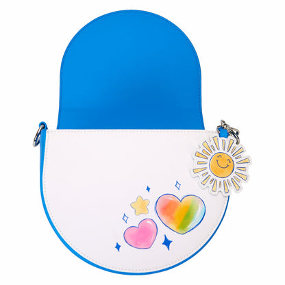Loungefly Care Bears Care-A-Lot Rainbow Handle Crossbody Bag