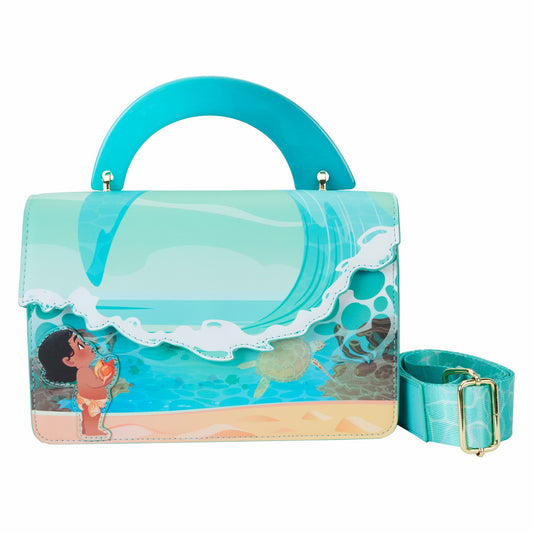 Loungefly Young Moana Ocean Wave Crossbody Bag