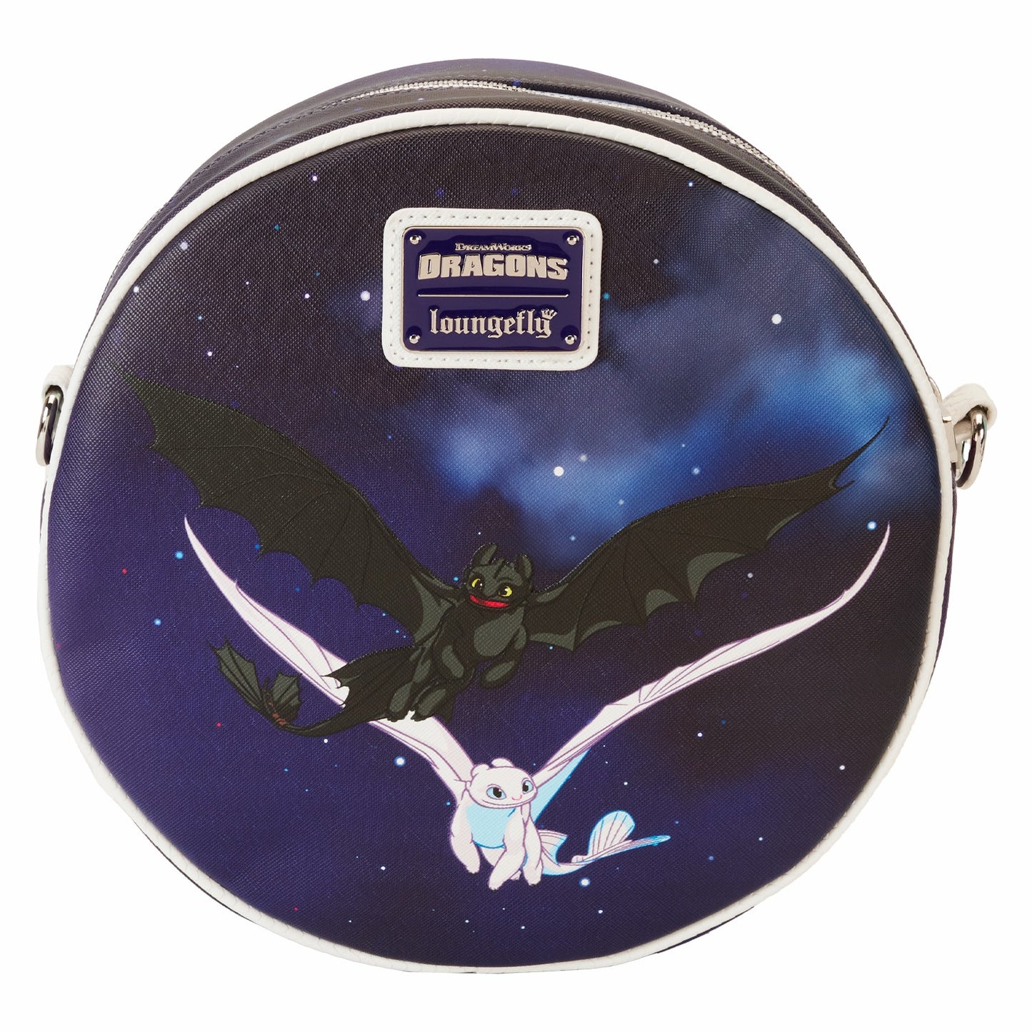 Loungefly How to Train Your Dragon Light & Night Fury Crossbody Bag