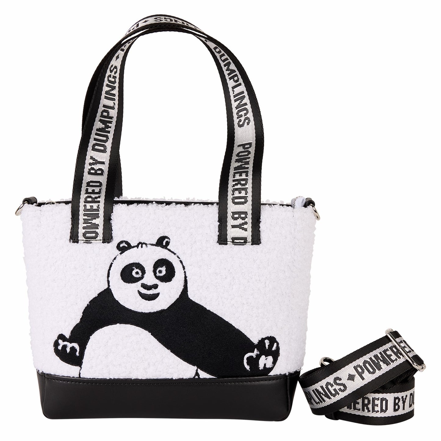 Loungefly Kung Fu Panda Sherpa Mini Tote Crossbody Bag