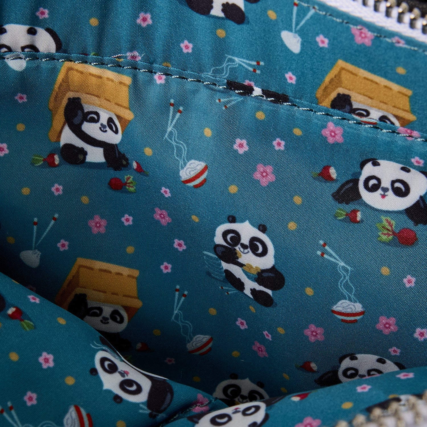 Loungefly Kung Fu Panda Sherpa Mini Tote Crossbody Bag