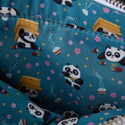Loungefly Kung Fu Panda Sherpa Mini Tote Crossbody Bag