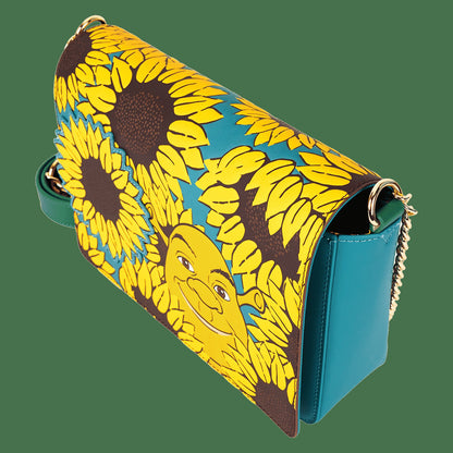 Loungefly Shrek & Donkey Sunflower Field Crossbody Bag