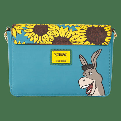 Loungefly Shrek & Donkey Sunflower Field Crossbody Bag