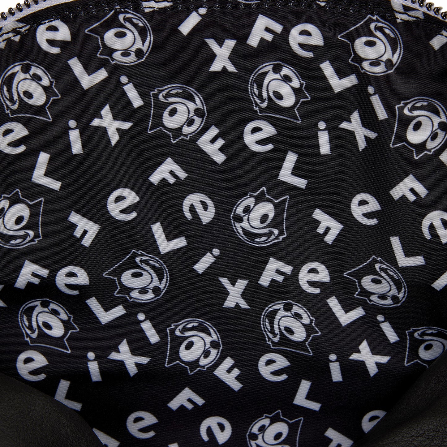 Loungefly Felix the Cat Crossbody Bag with Lenticular Coin Bag