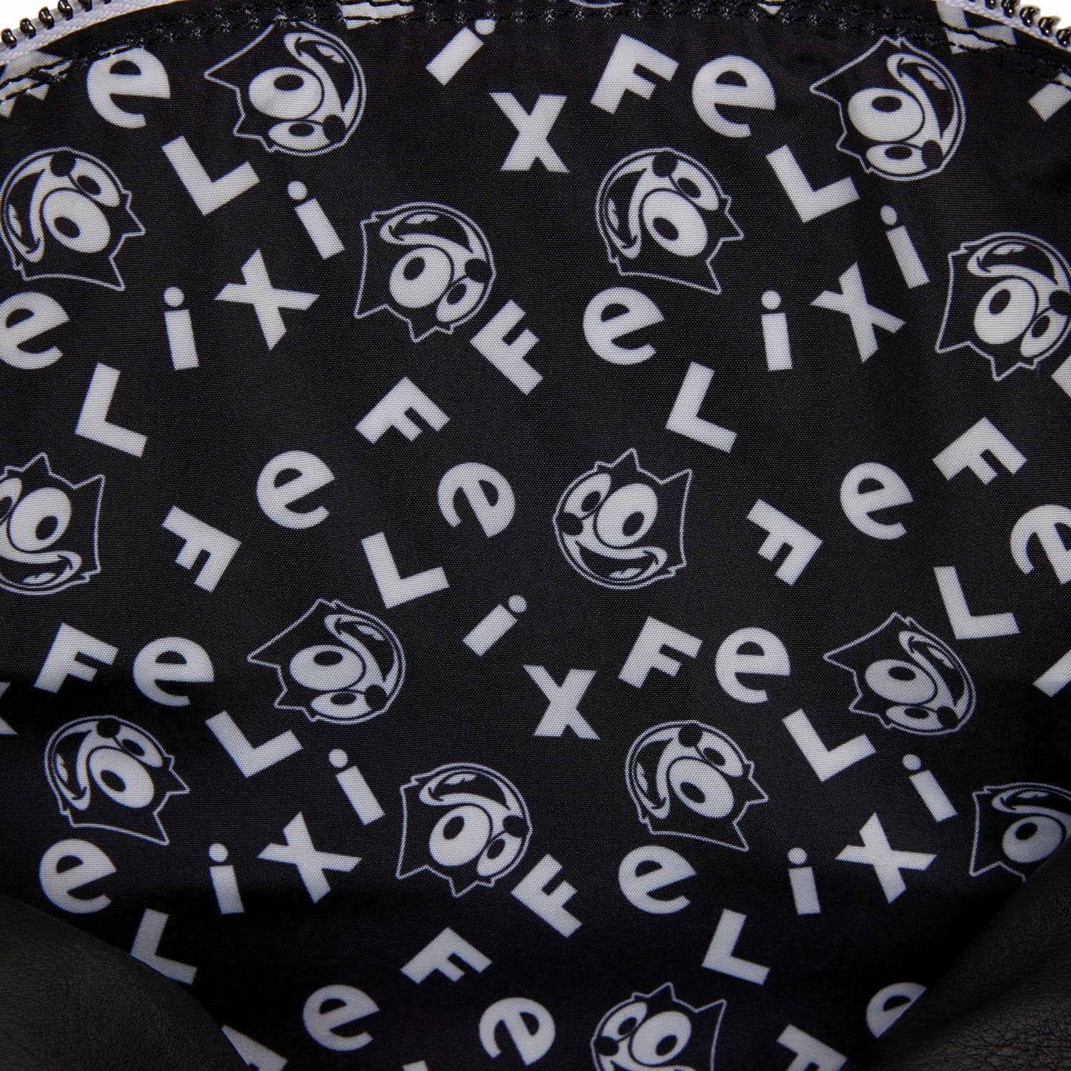 Loungefly Felix the Cat Crossbody Bag with Lenticular Coin Bag