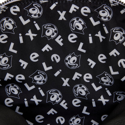Loungefly Felix the Cat Crossbody Bag with Lenticular Coin Bag