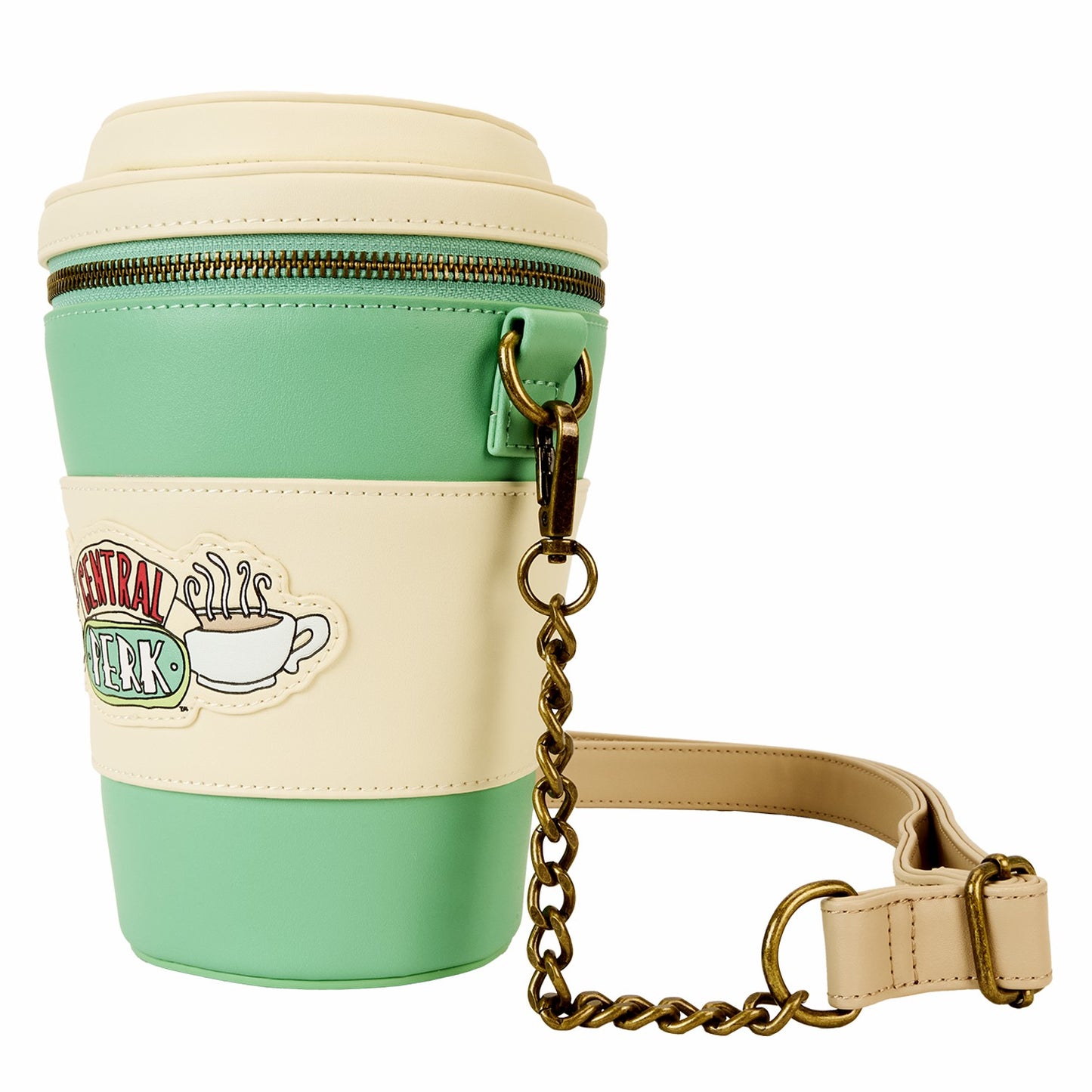 Loungefly Friends Central Perk To-Go Coffee Cup Figural Scented Crossbody Bag