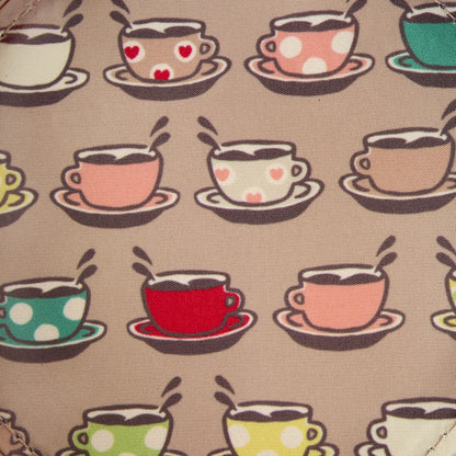 Loungefly Friends Central Perk To-Go Coffee Cup Figural Scented Crossbody Bag