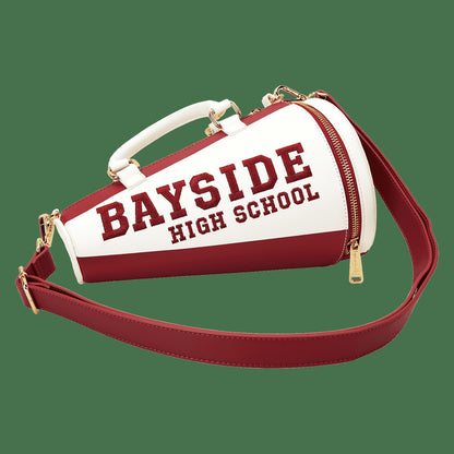 Loungefly Saved By The Bell Bayside High Megaphone Figural Crossbody Bag
