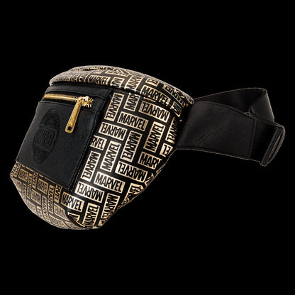 Loungefly Marvel 85th Anniversary All-Over Print Logo Convertible Belt Bag
